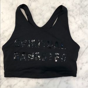 Spiritual Gangster sports bra